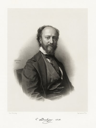 Charles François Daubigny von Jean Baptiste Adolphe Lafosse